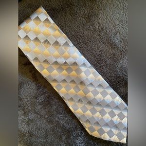 Joseph & Feiss Metallic Silk Tie